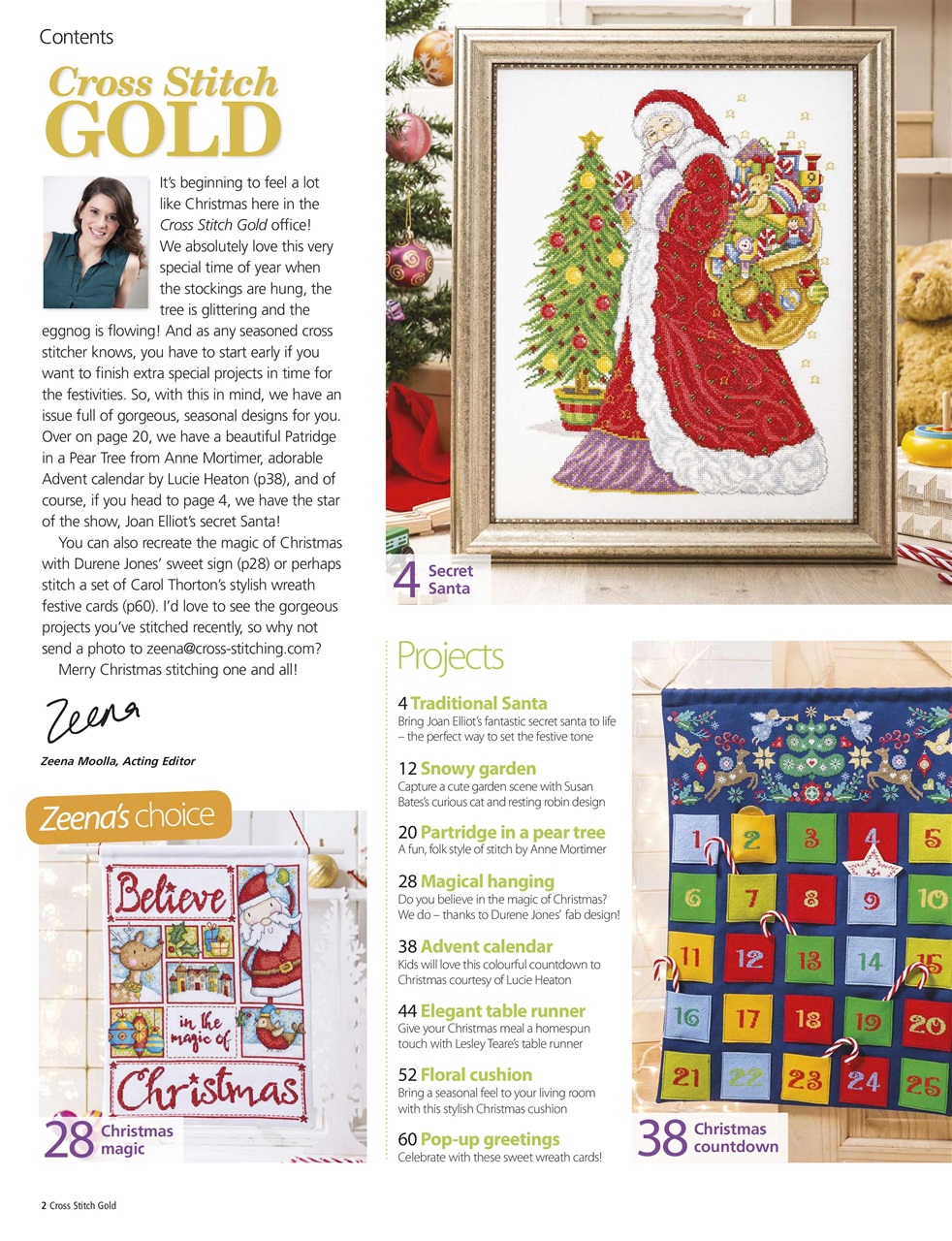 Cross Stitch Gold Preview Pages