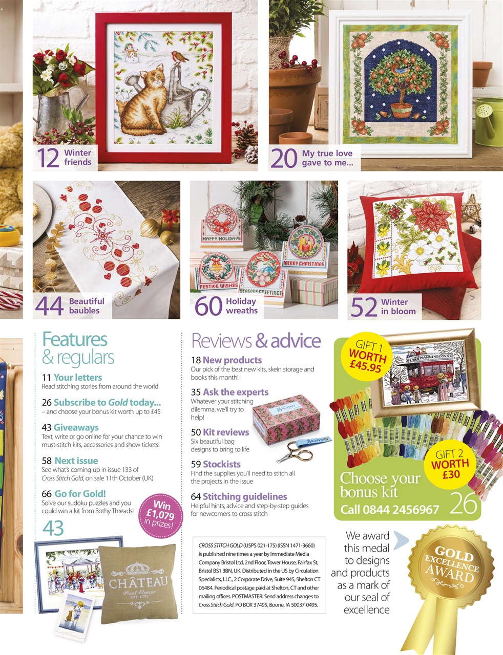 Cross Stitch Gold Preview Pages