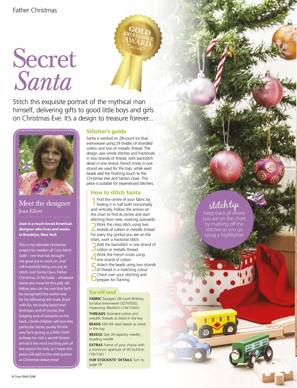Cross Stitch Gold Preview Pages