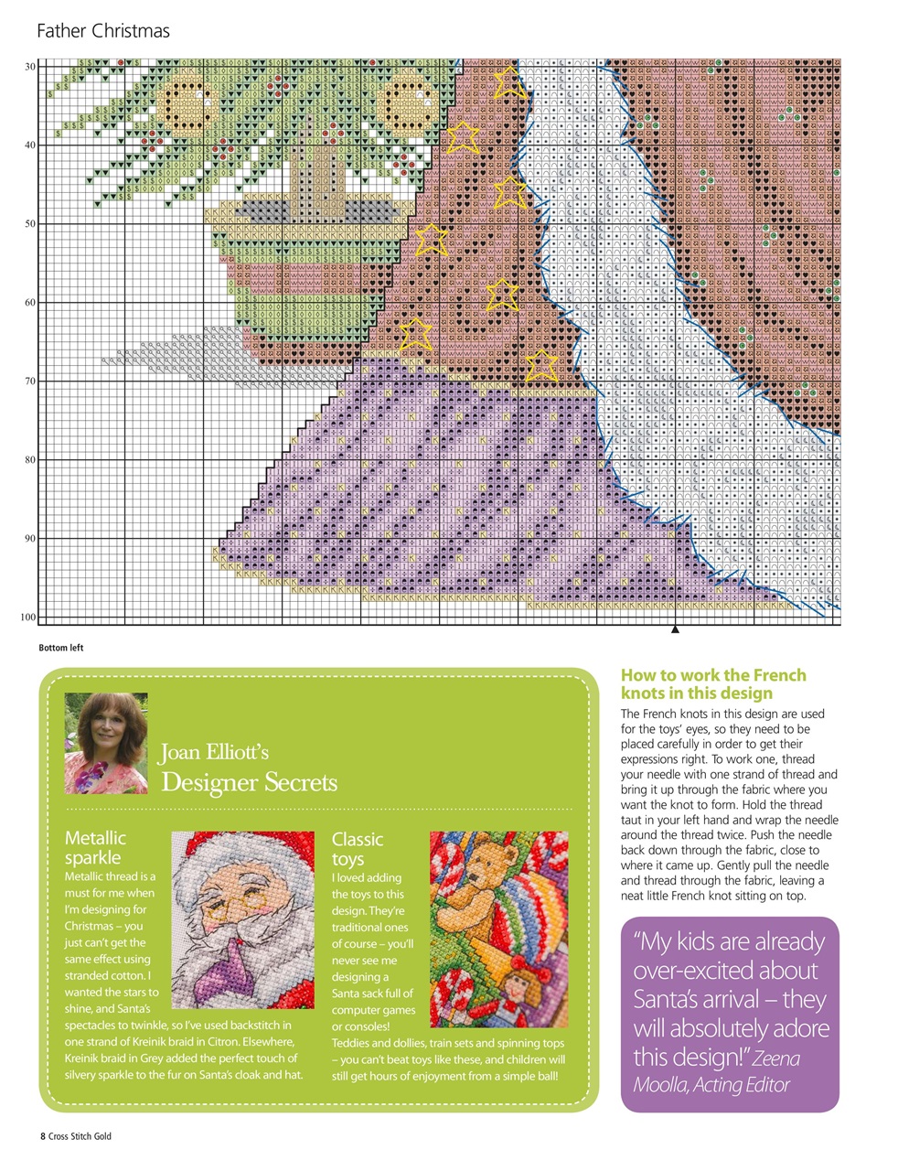 Cross Stitch Gold Preview Pages