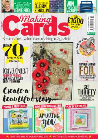 Making Cards & Papercraft issue October 2016