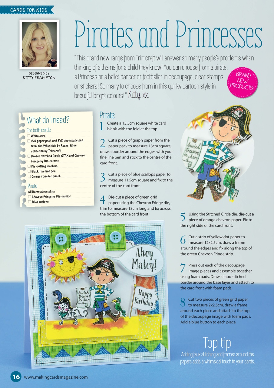 Making Cards & Papercraft Preview Pages