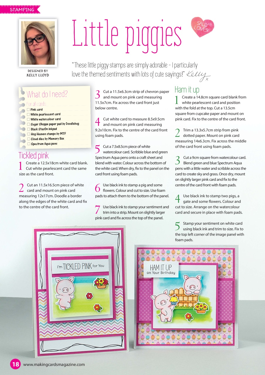 Making Cards & Papercraft Preview Pages