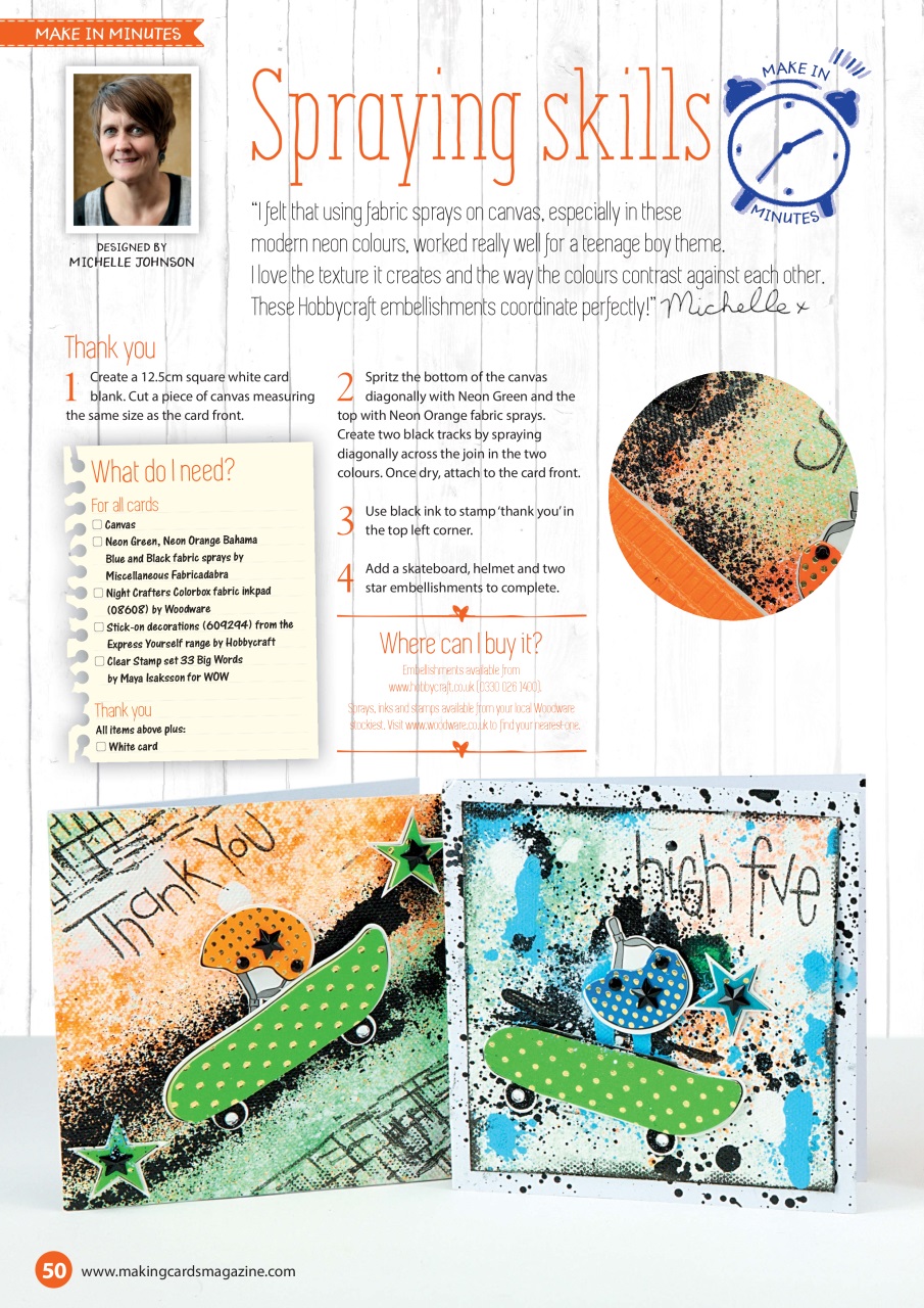 Making Cards & Papercraft Preview Pages