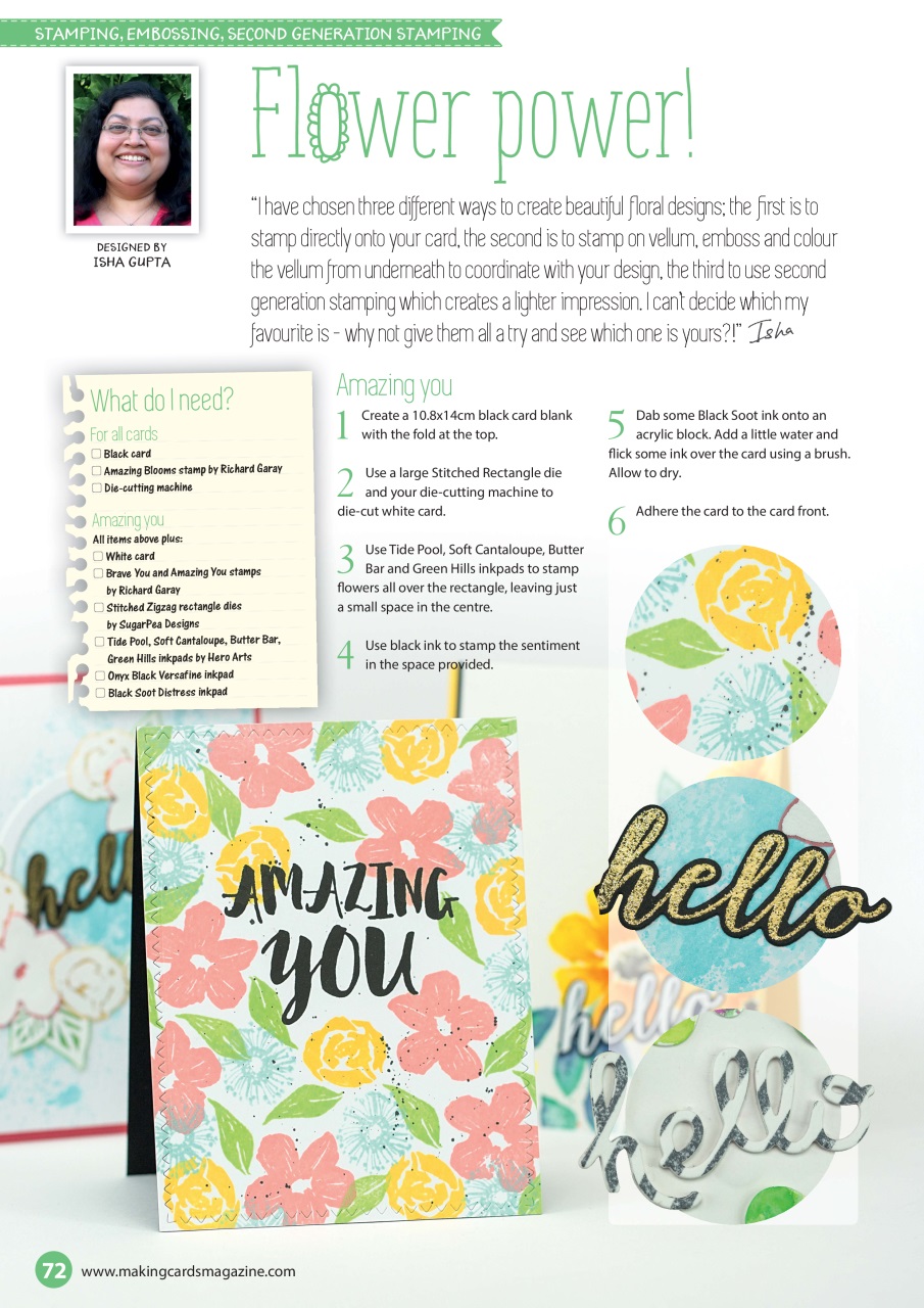 Making Cards & Papercraft Preview Pages