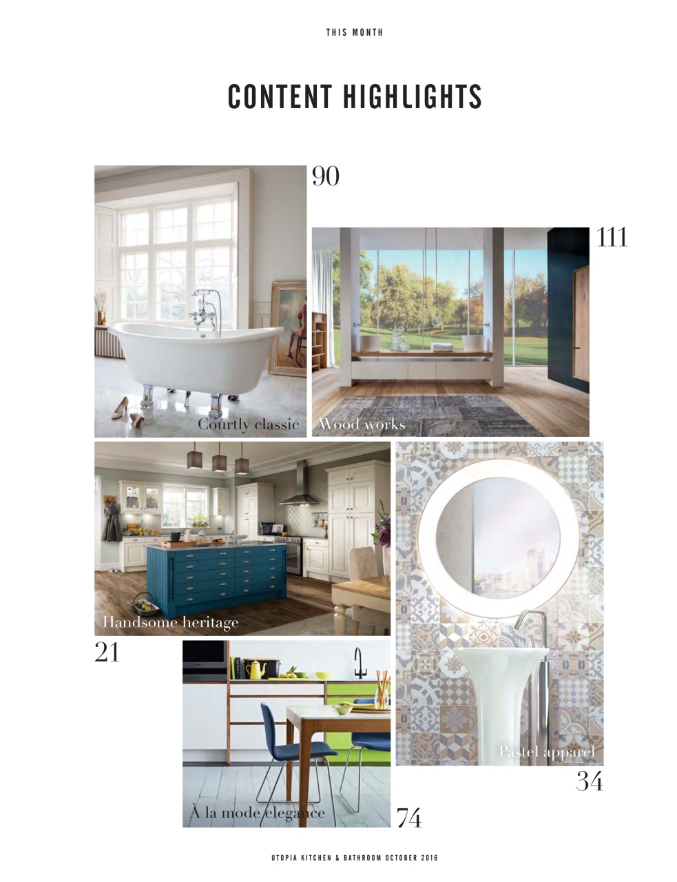 Utopia Kitchen & Bathroom Preview Pages