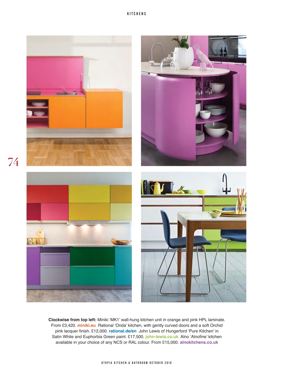 Utopia Kitchen & Bathroom Preview Pages