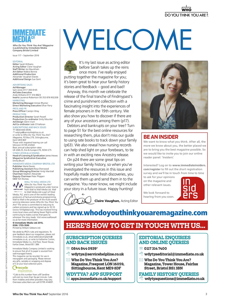 Who Do You Think You Are? Preview Pages