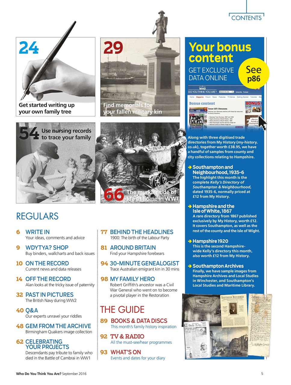 Who Do You Think You Are? Preview Pages