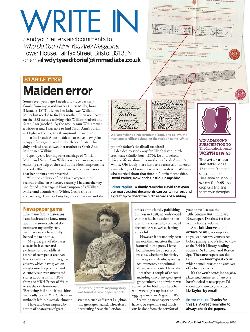 Who Do You Think You Are? Preview Pages