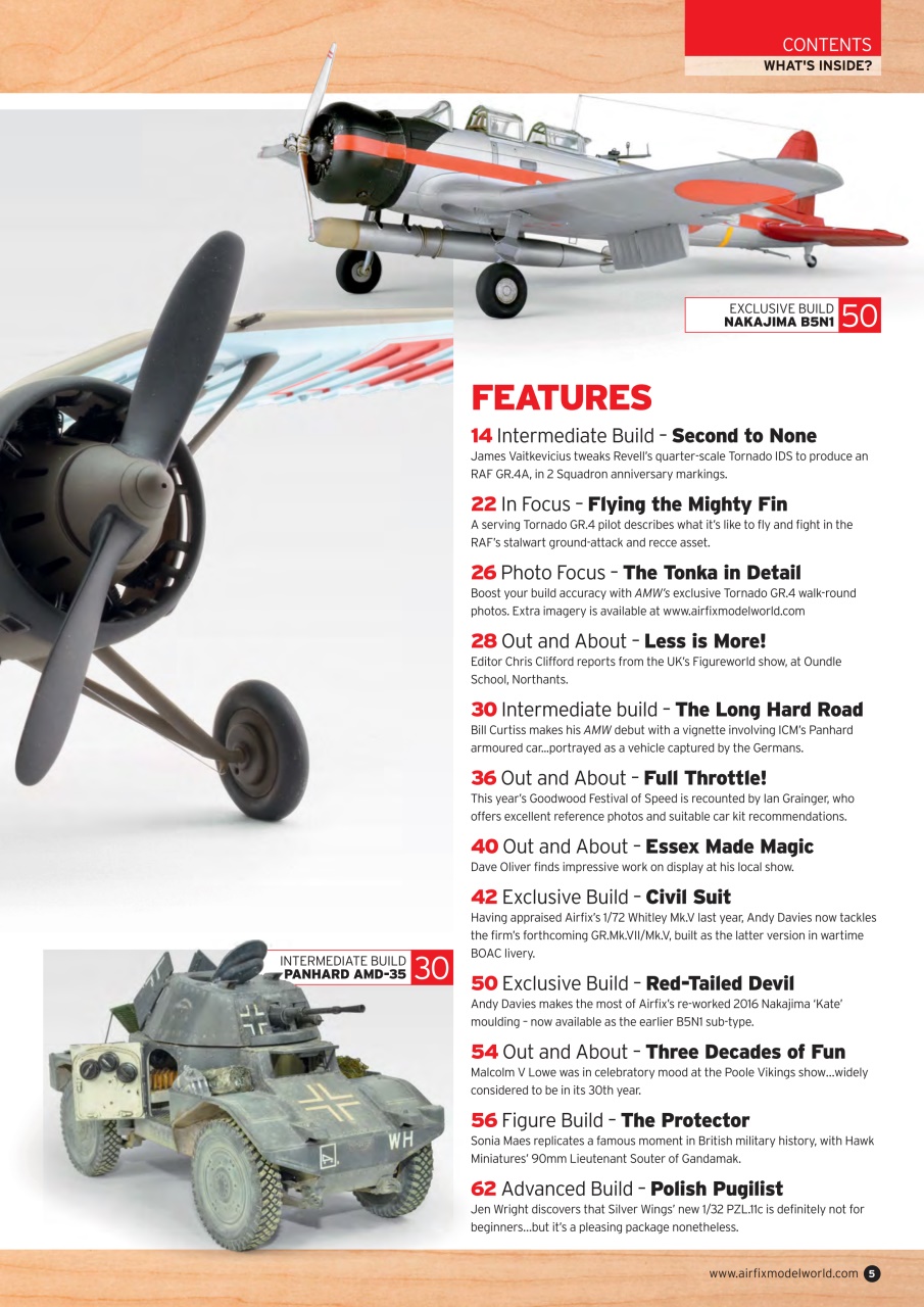 Airfix Model World Preview Pages