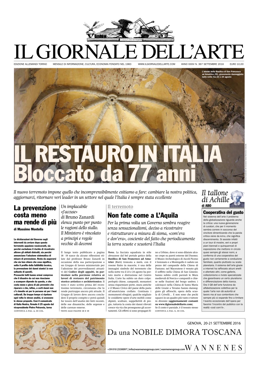 Il Giornale Dell’Arte Preview Pages