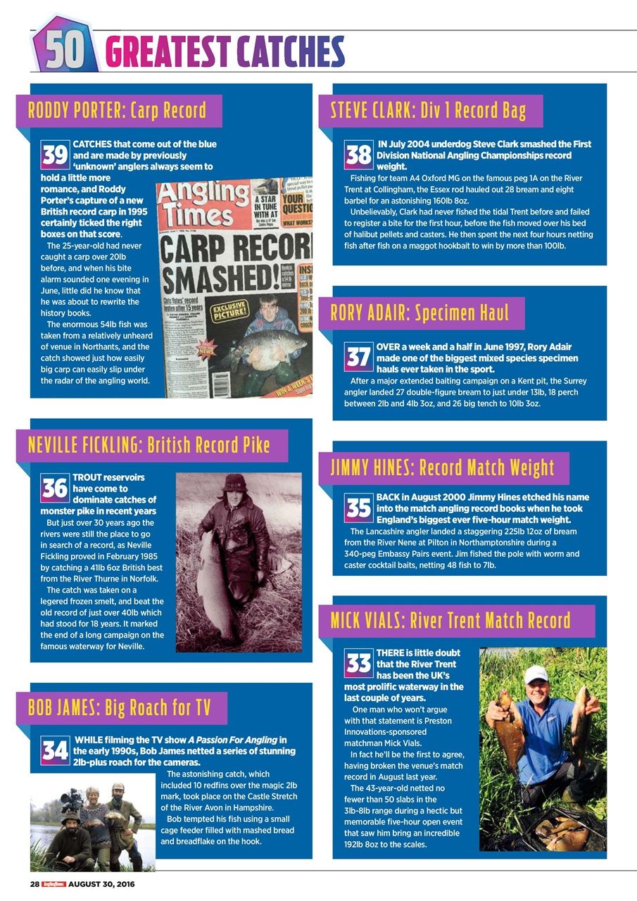 Angling Times Preview Pages
