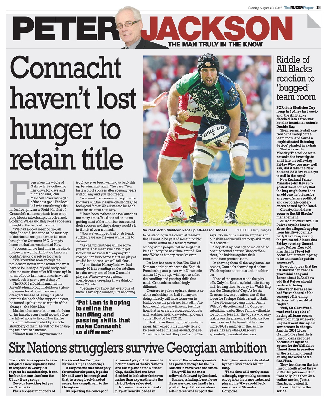 The Rugby Paper Preview Pages