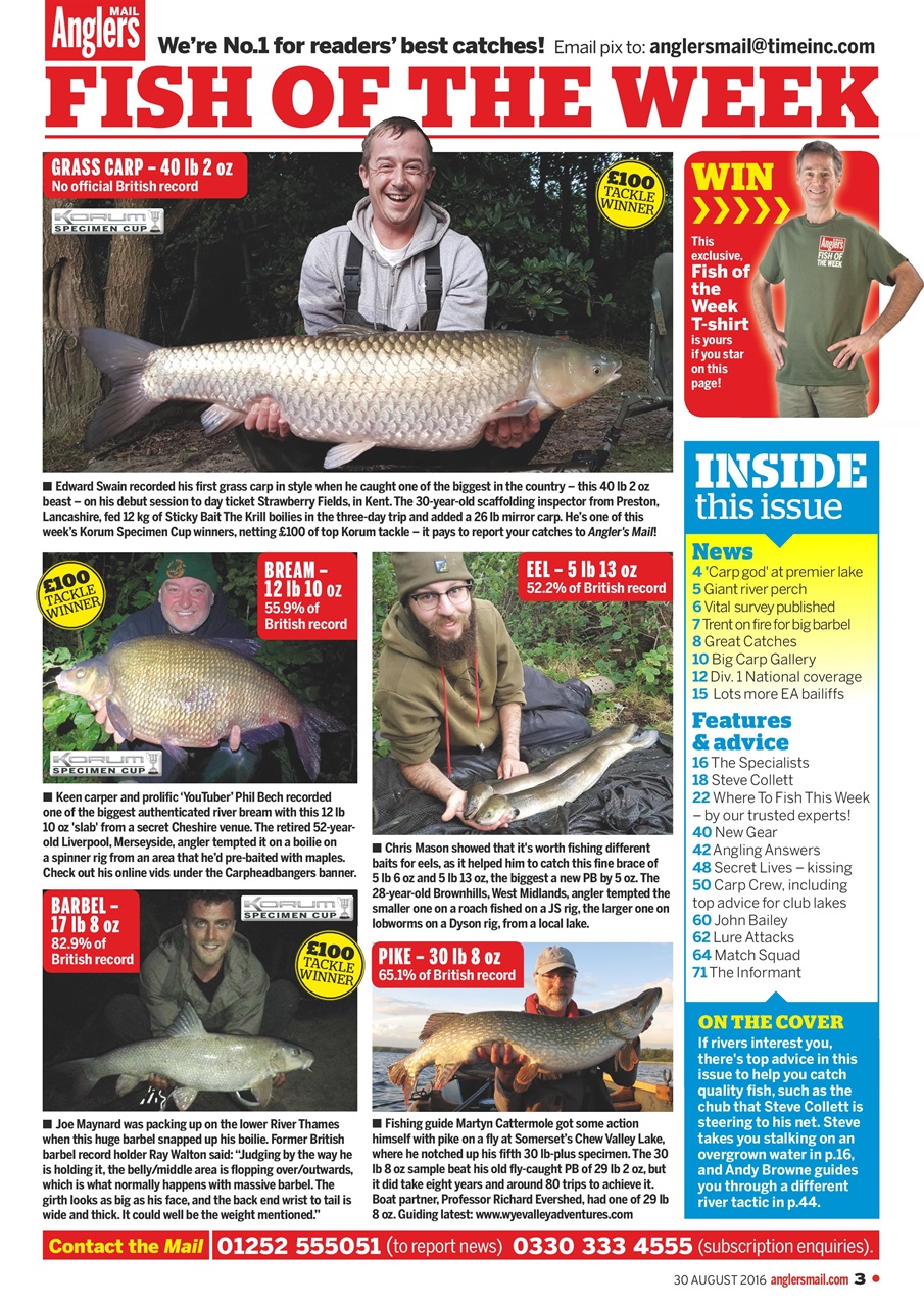 Anglers Mail Preview Pages