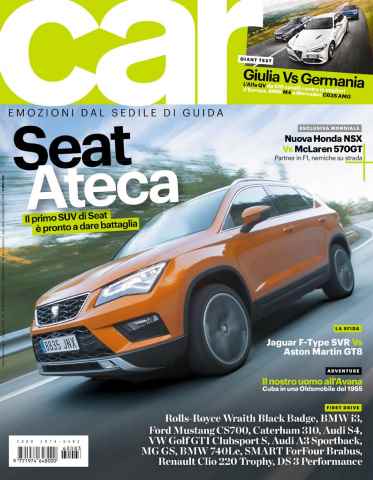 CAR magazine Italia issue OTTANTATRE