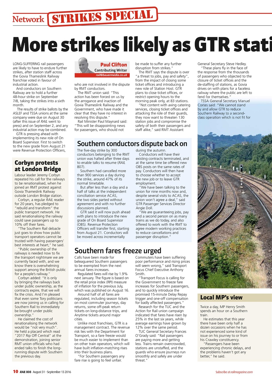 Rail Preview Pages