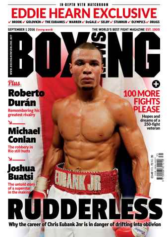 Boxing News issue 30/08/2016