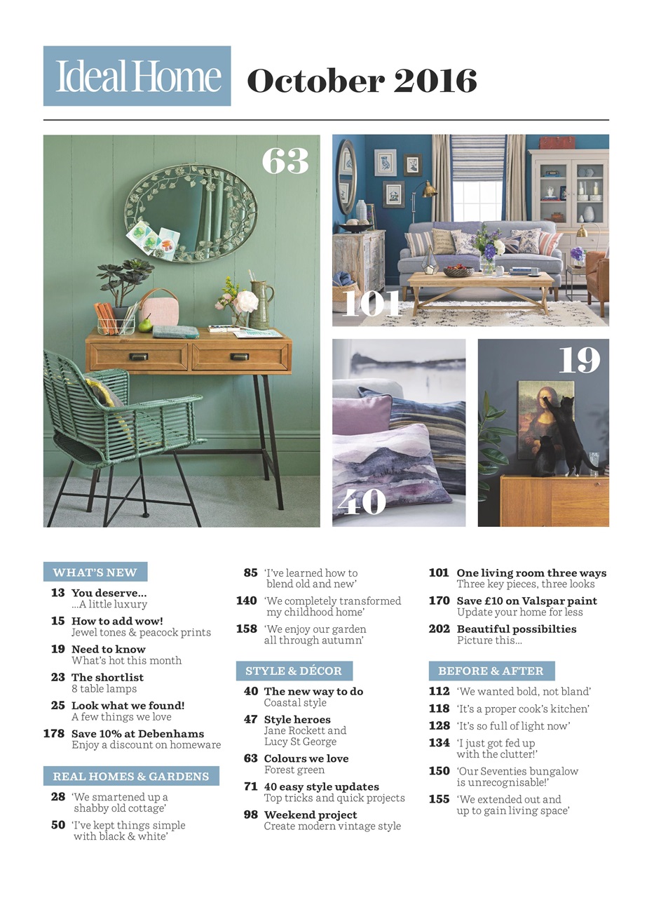 Ideal Home Preview Pages