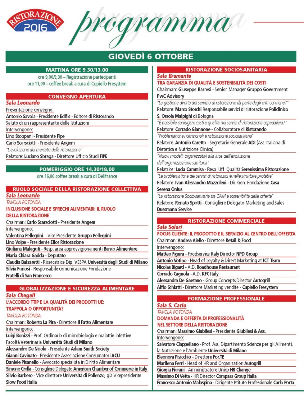 Ristorando Preview Pages