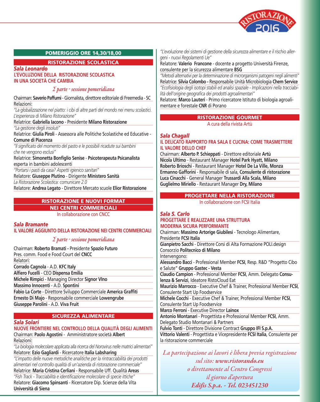 Ristorando Preview Pages