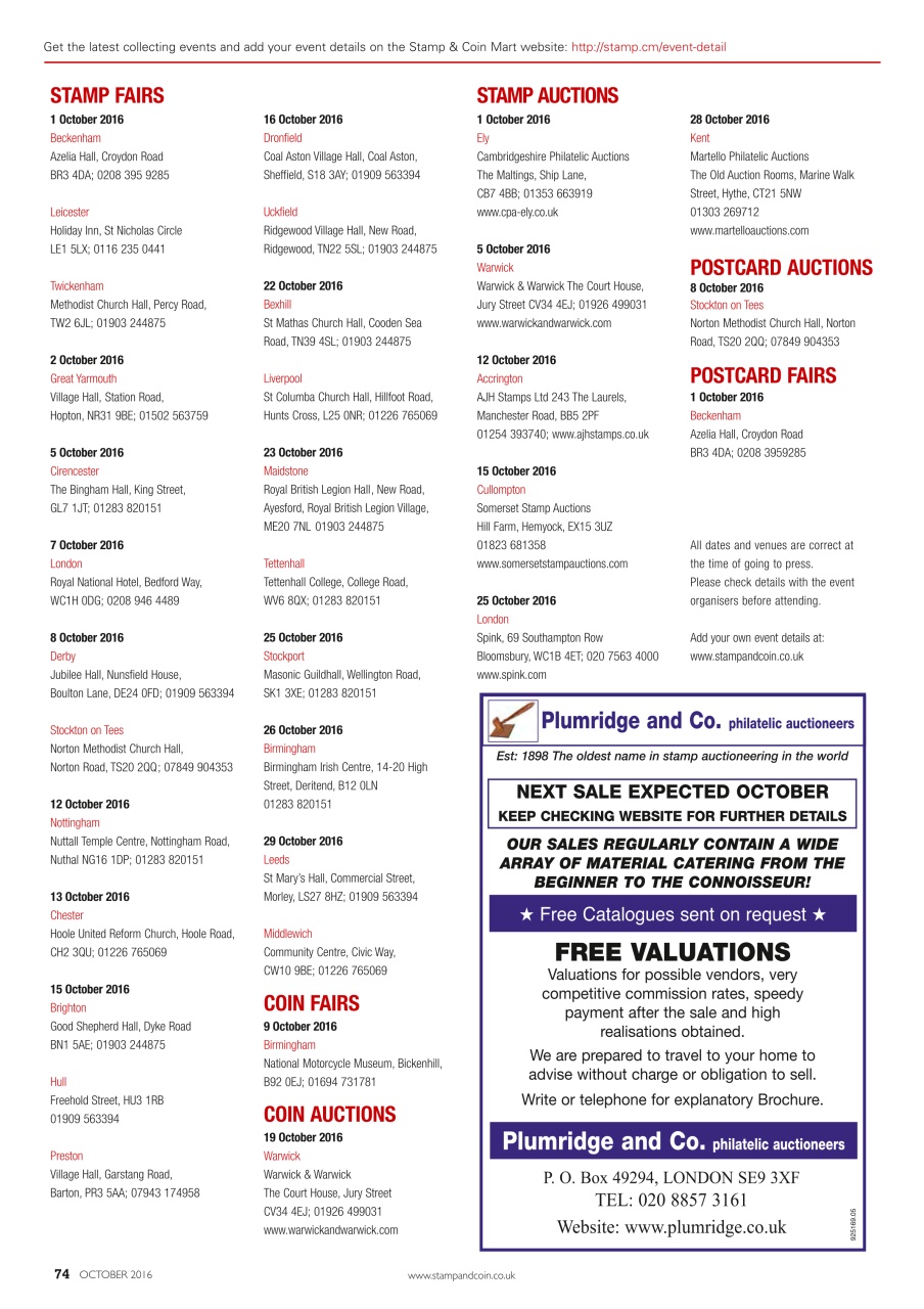 Stamp Collector Preview Pages