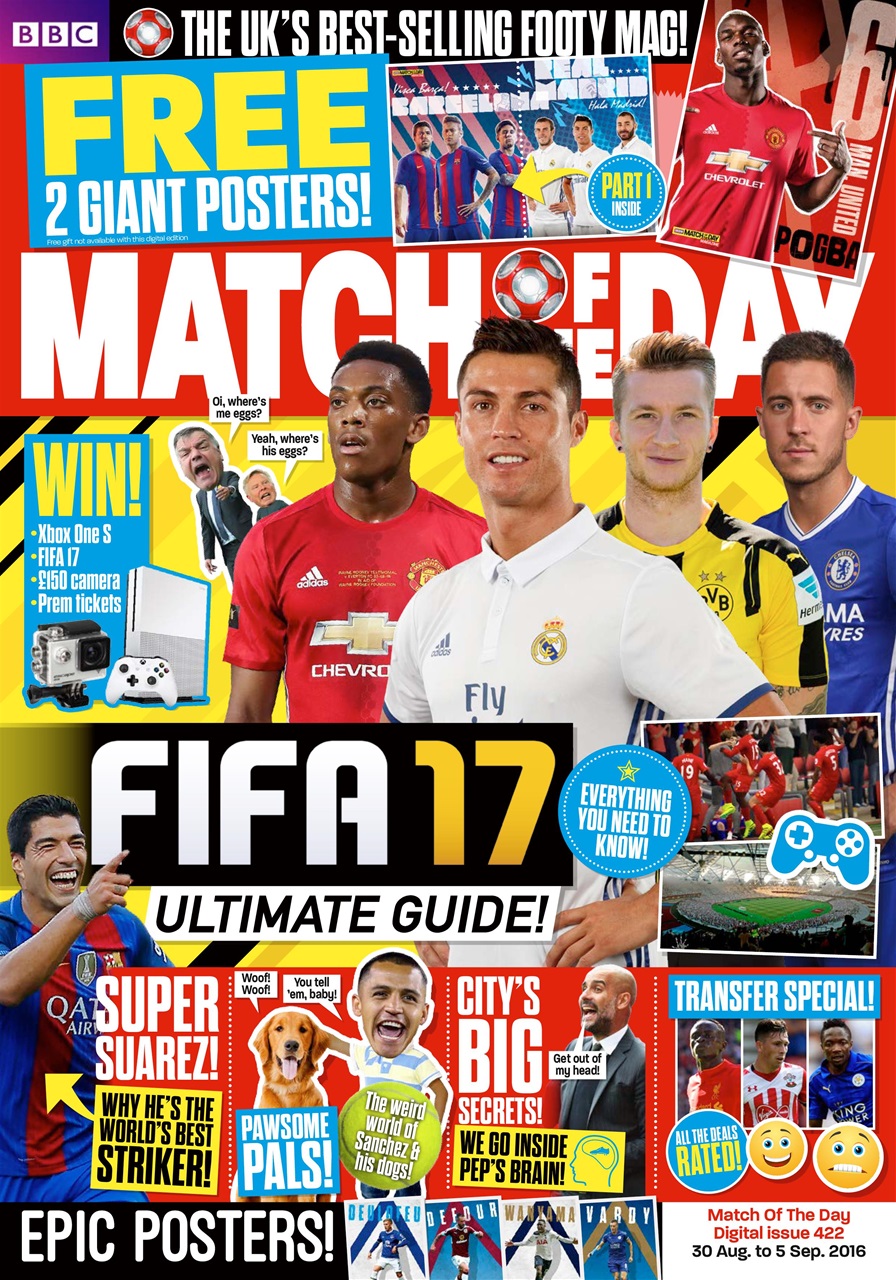 Match of the Day Preview Pages