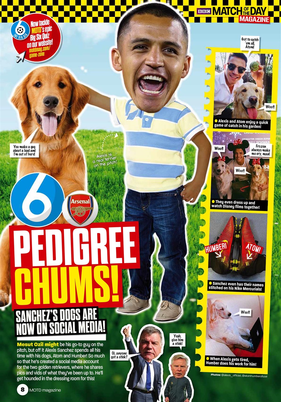 Match of the Day Preview Pages