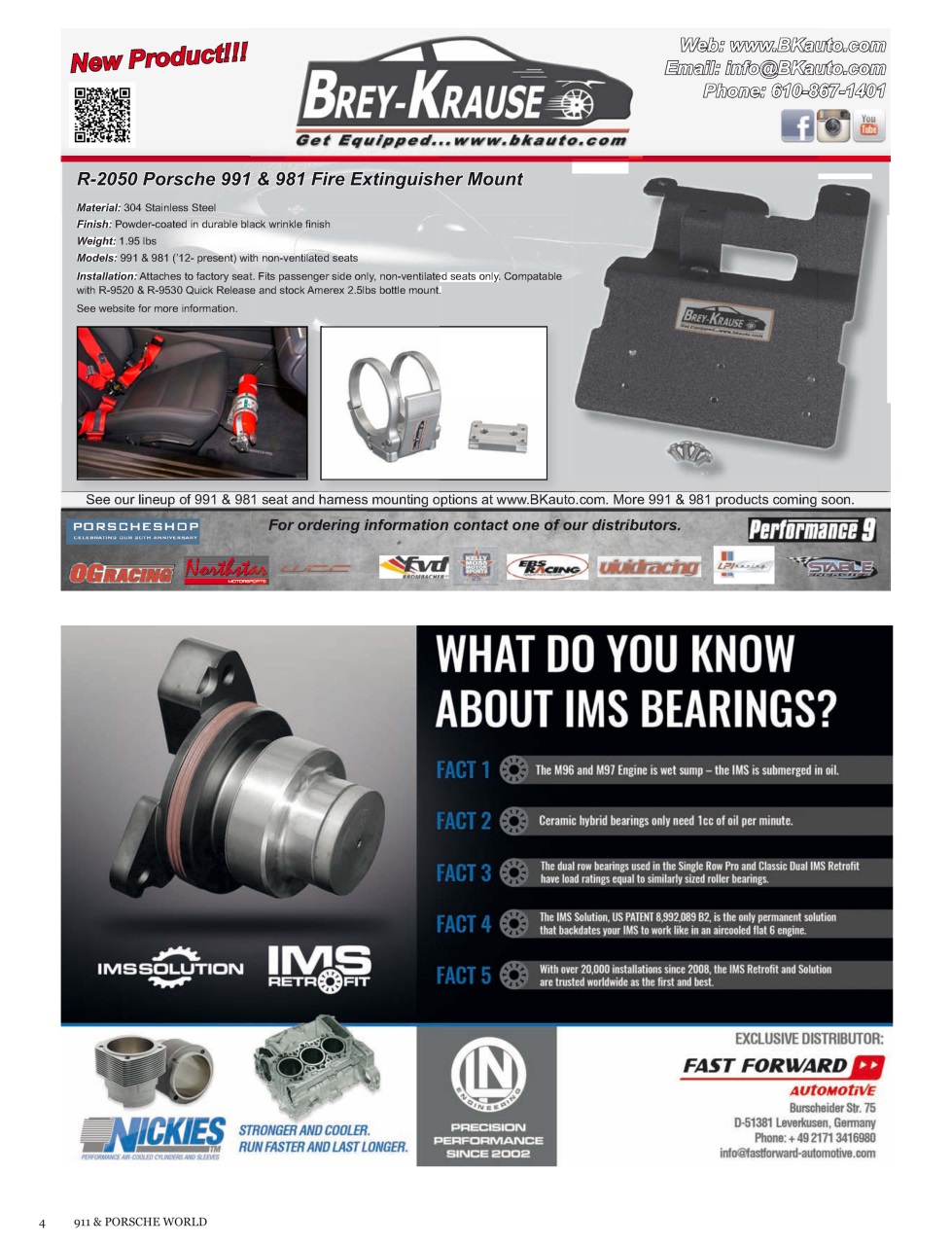 911 & Porsche World Preview Pages