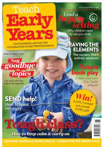 Teach Early Years issue Vol.6 No.6