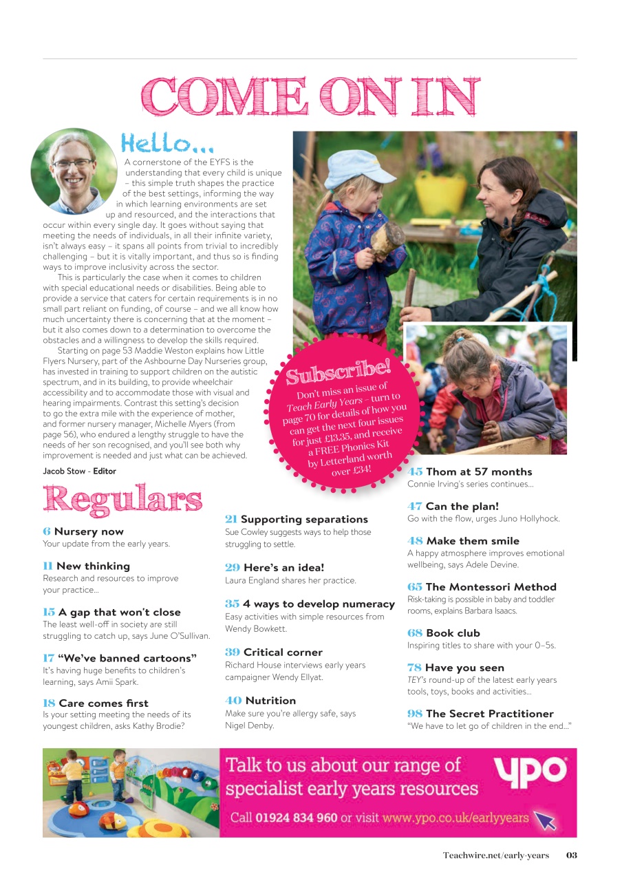 Teach Early Years Preview Pages