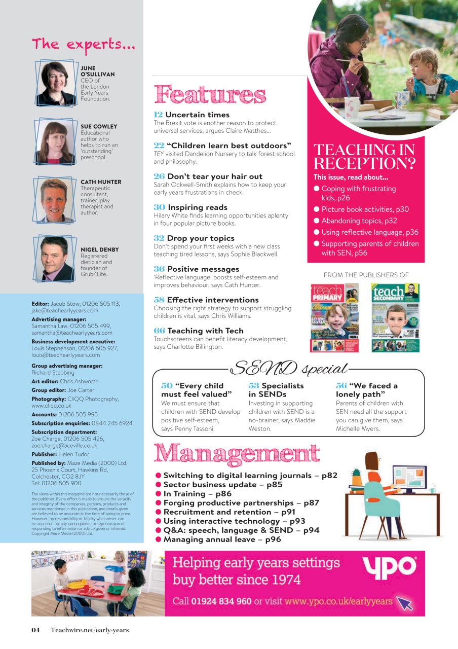 Teach Early Years Preview Pages