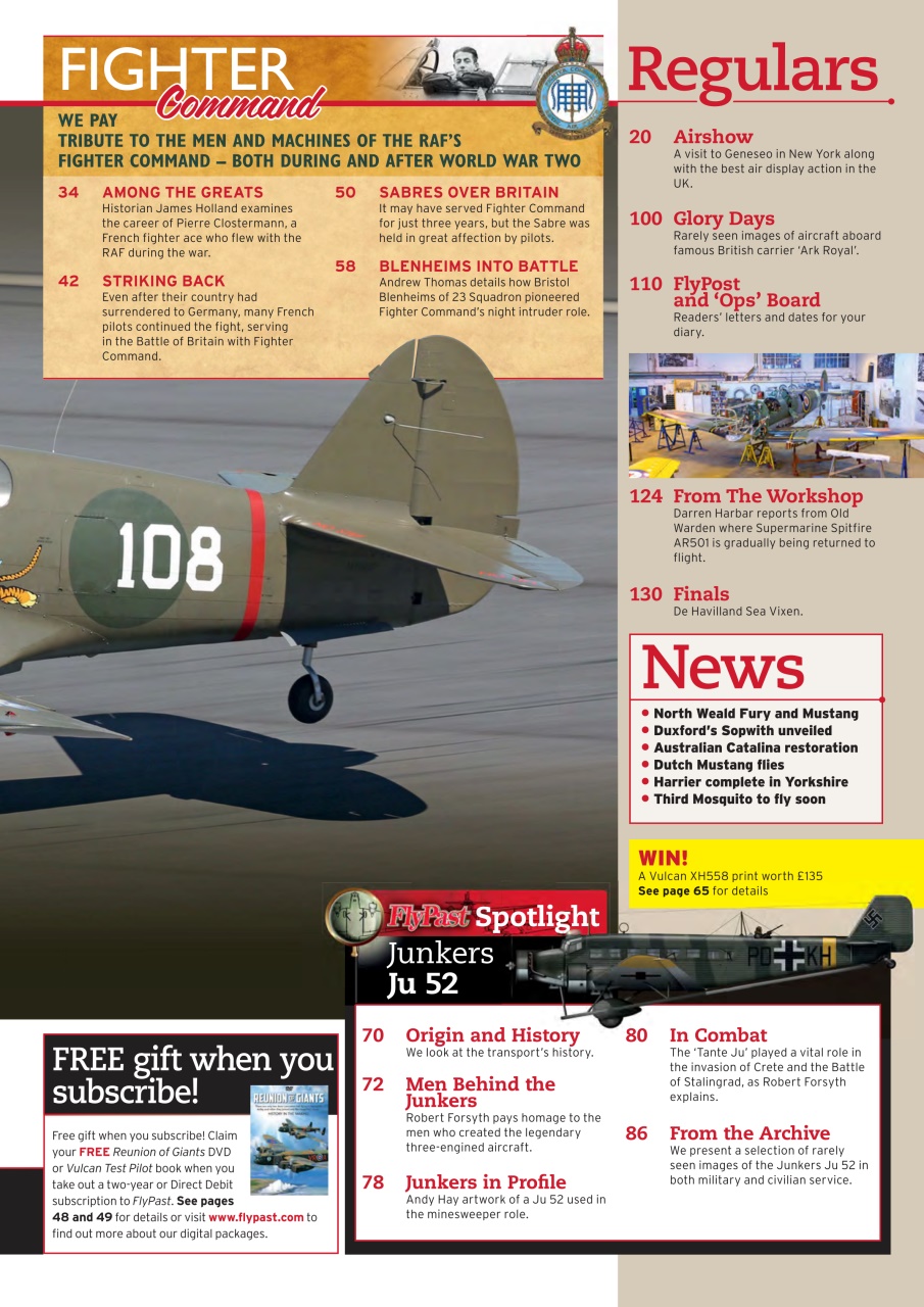FlyPast Preview Pages