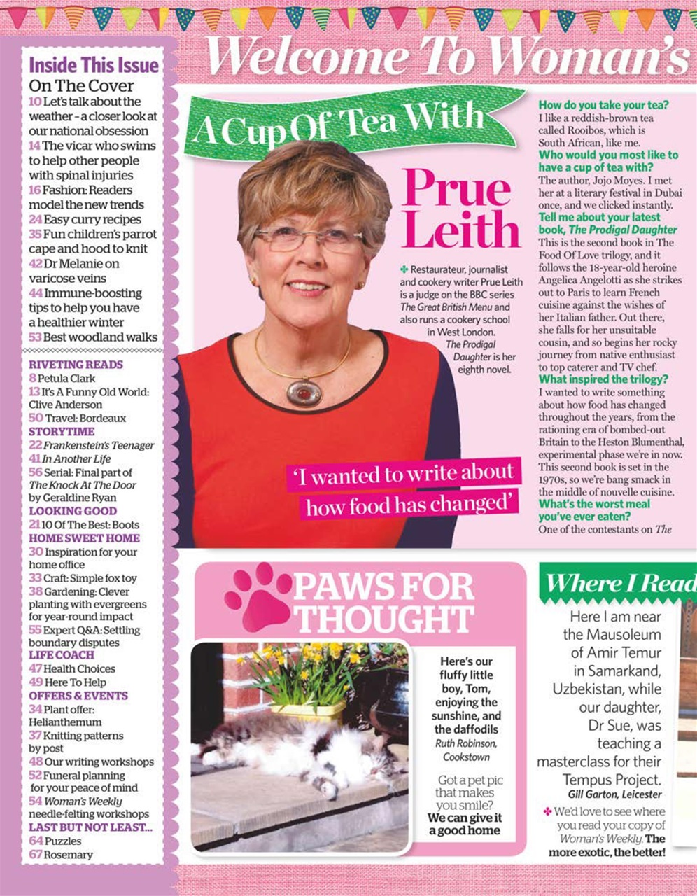 Woman's Weekly Preview Pages