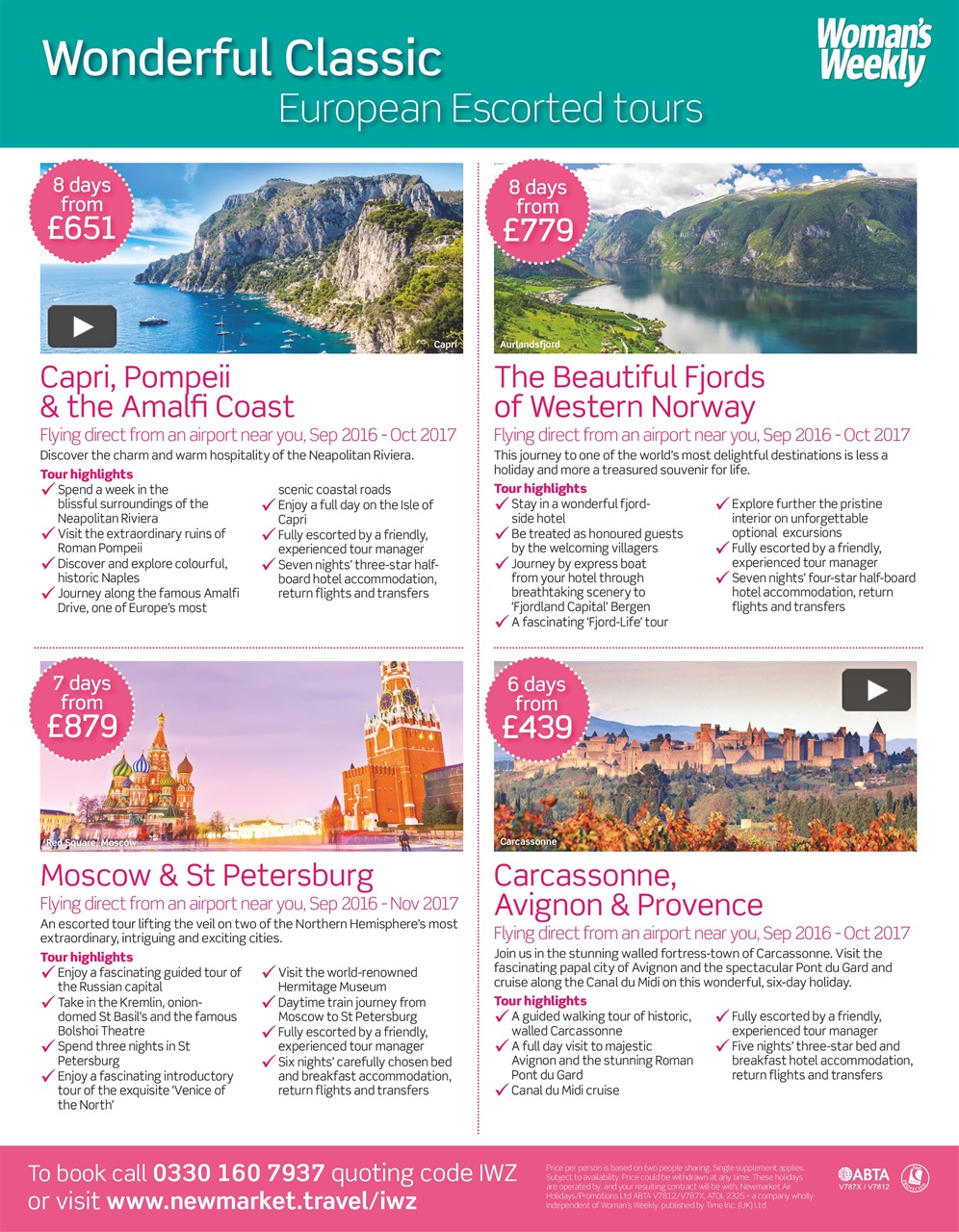 Woman's Weekly Preview Pages