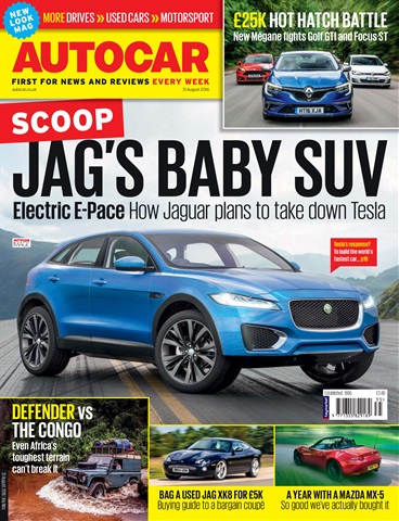 Autocar issue 31st August 2016