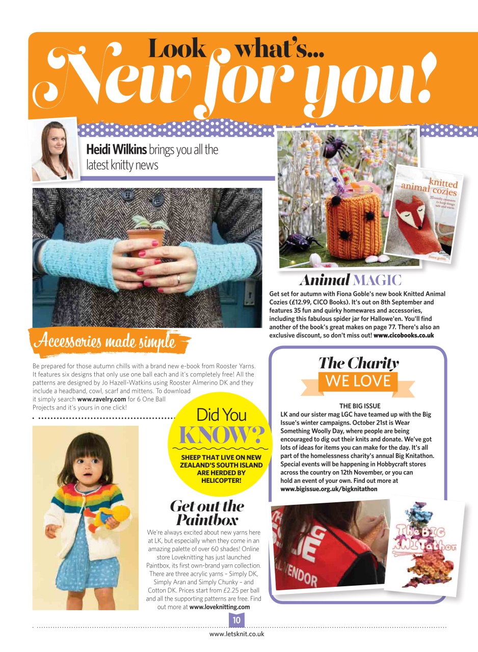 Let's Knit Preview Pages