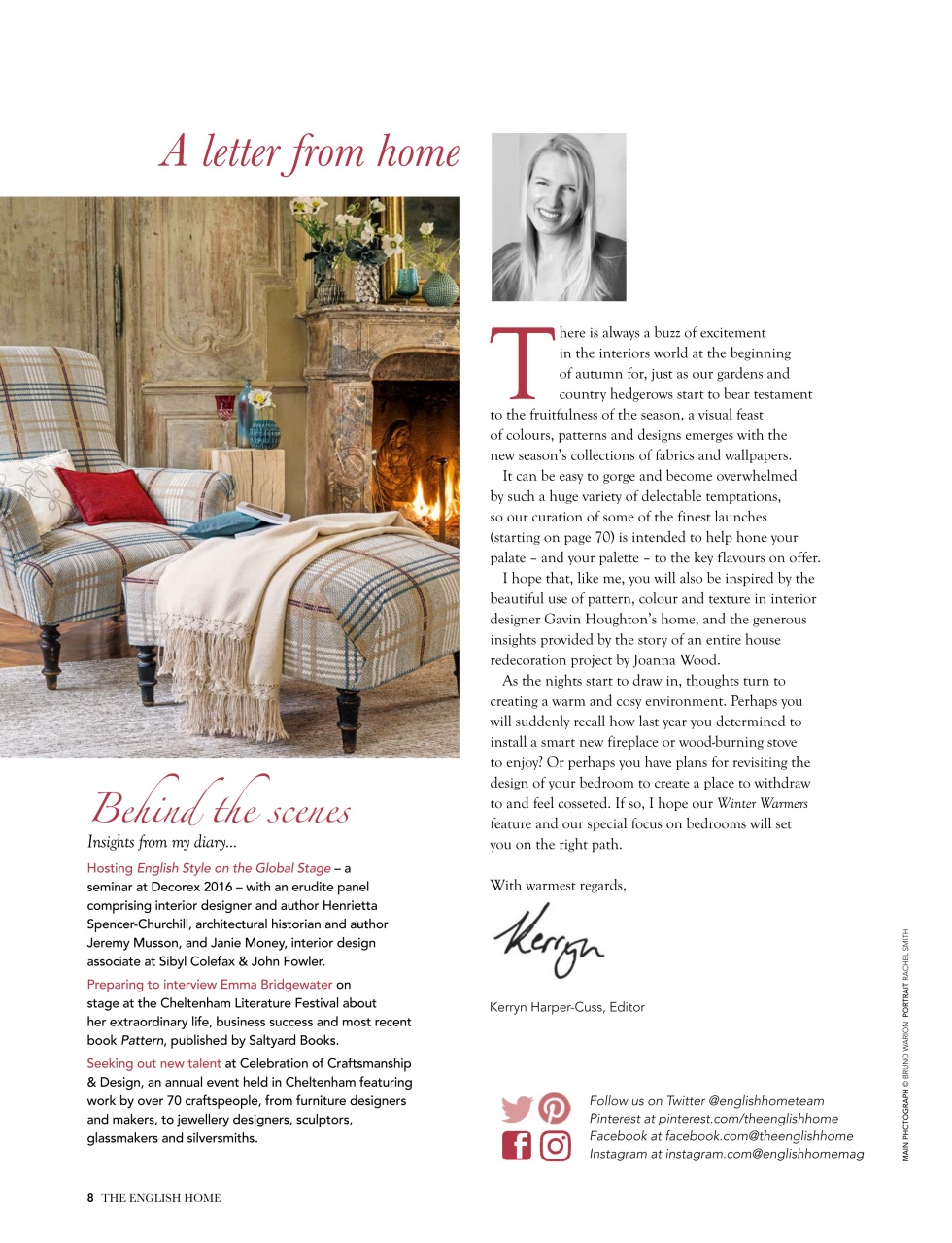 The English Home Preview Pages