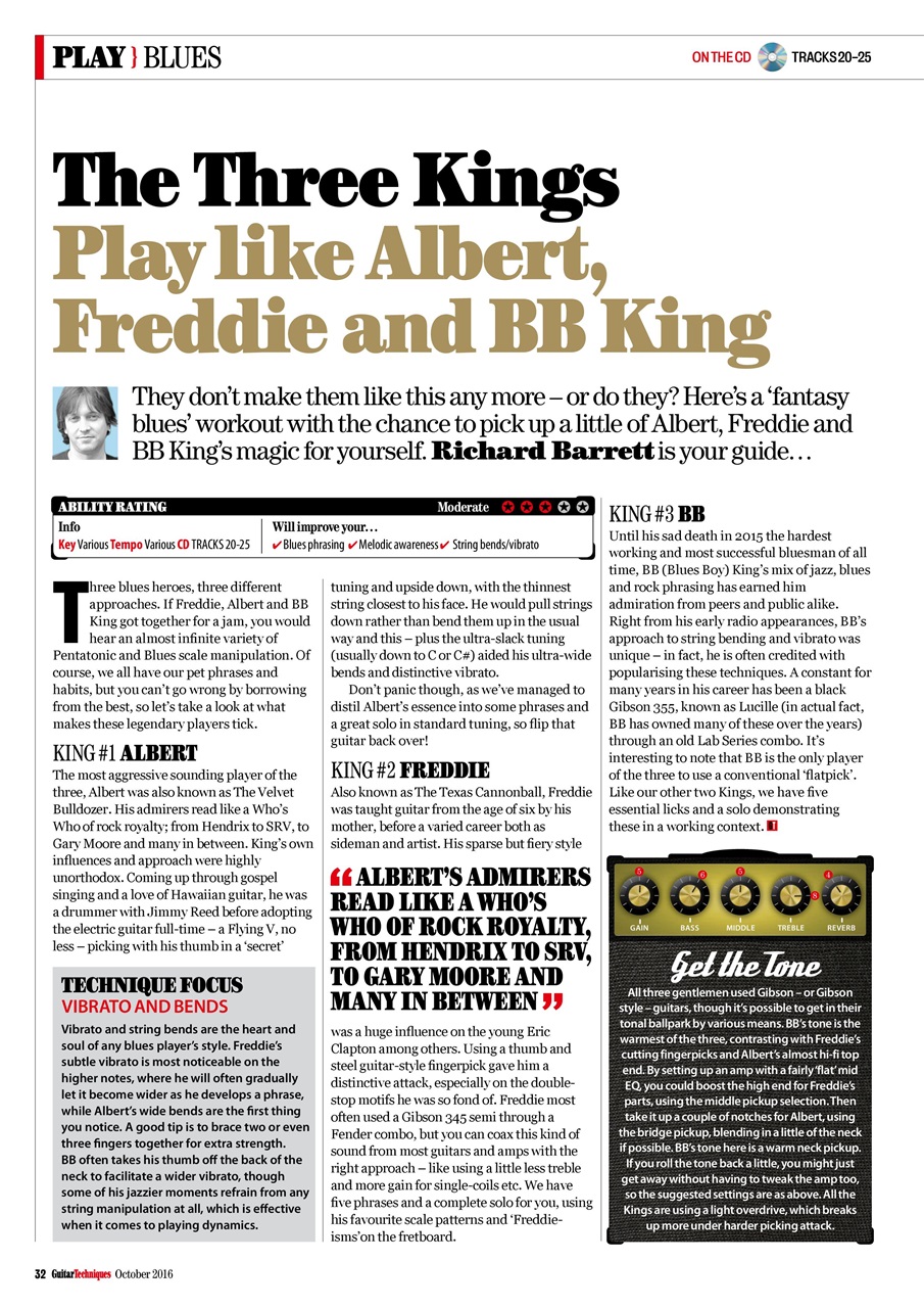 Guitar Techniques Preview Pages