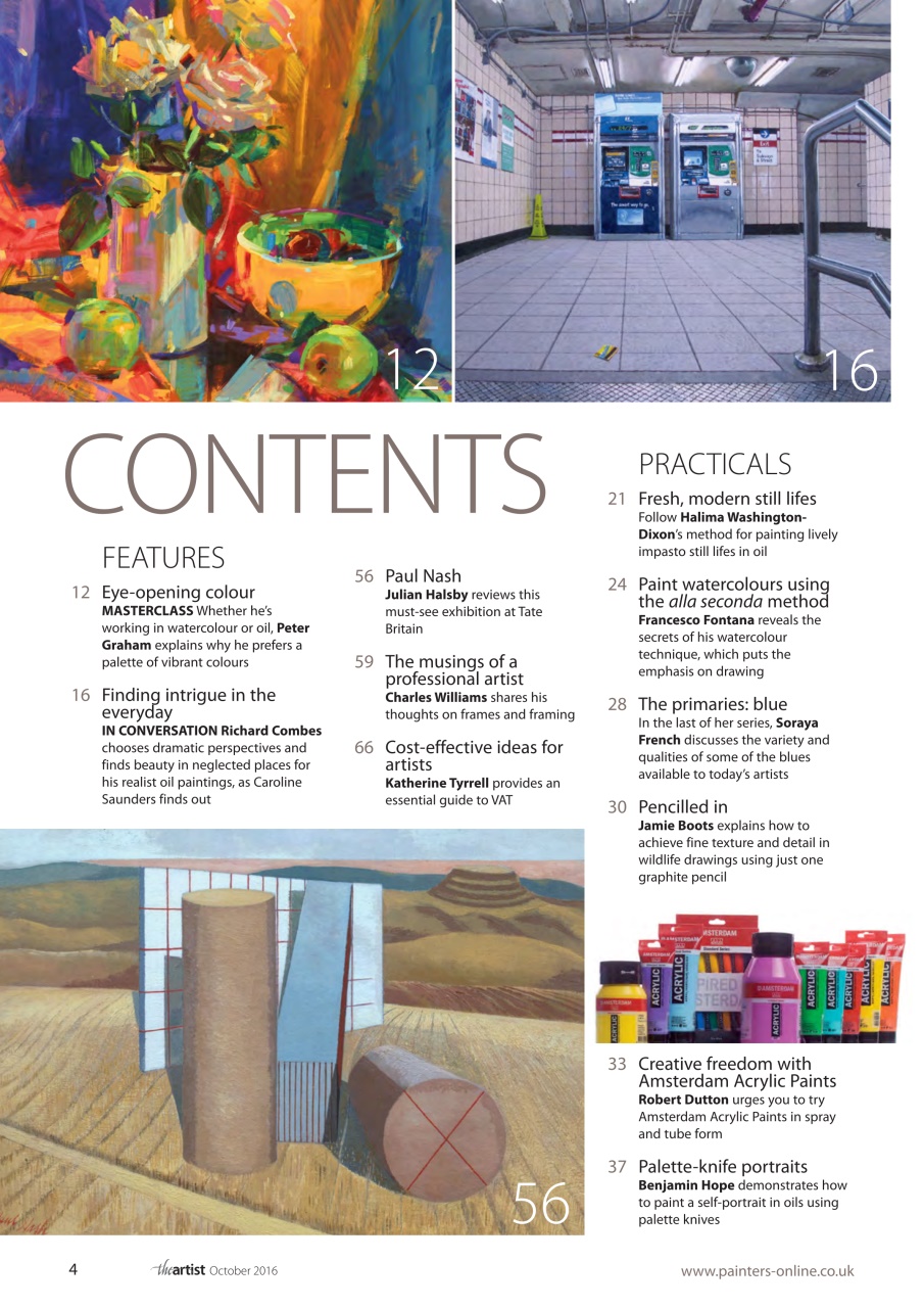 The Artist Preview Pages