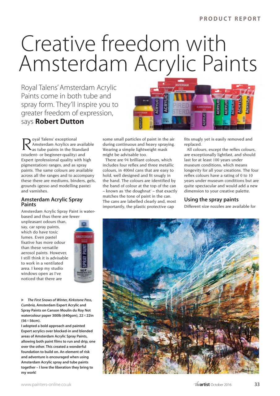 The Artist Preview Pages