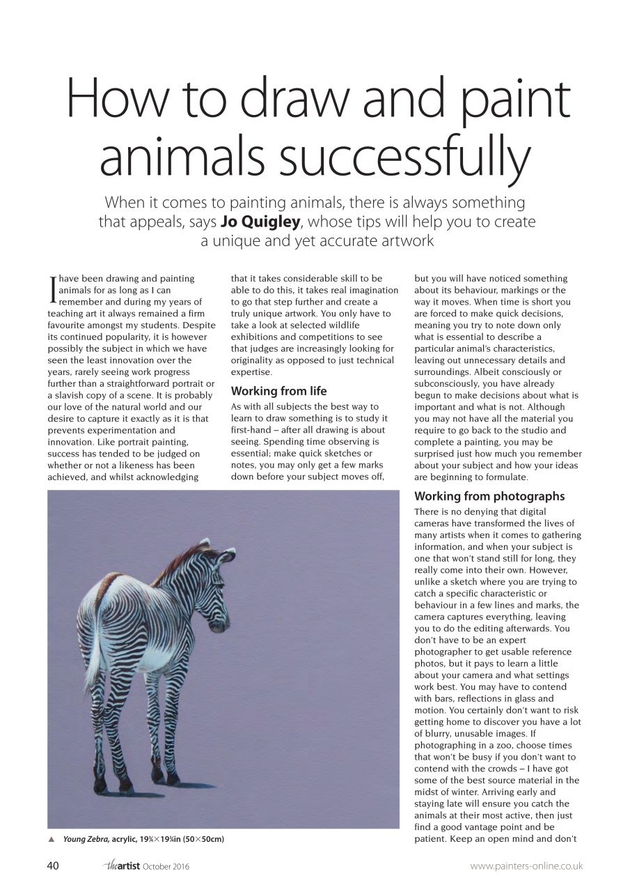 The Artist Preview Pages