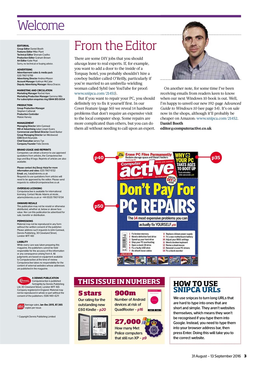 Computer Active Preview Pages