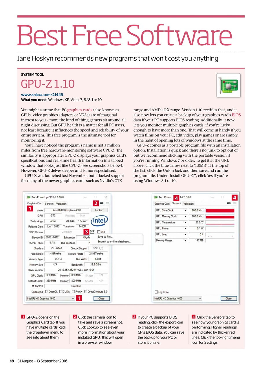 Computer Active Preview Pages