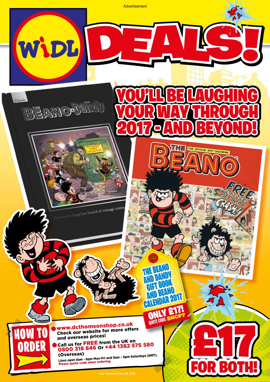 Beano Preview Pages