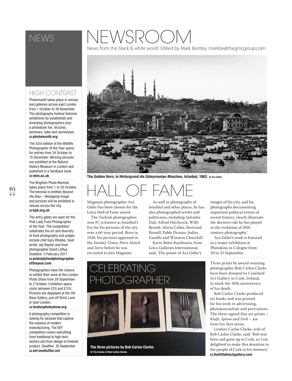 Black+White Photography Preview Pages