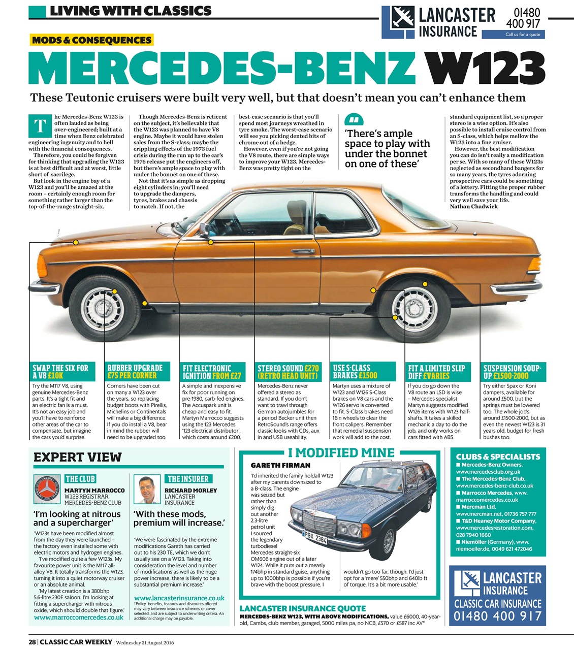 Classic Car Weekly Preview Pages