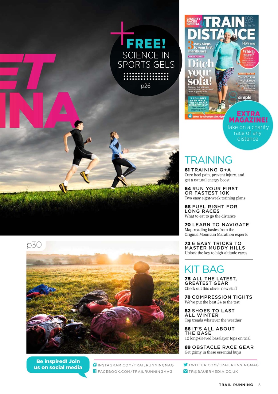 Trail Running Preview Pages