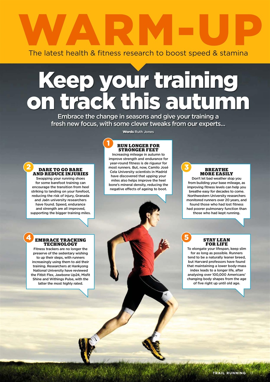 Trail Running Preview Pages