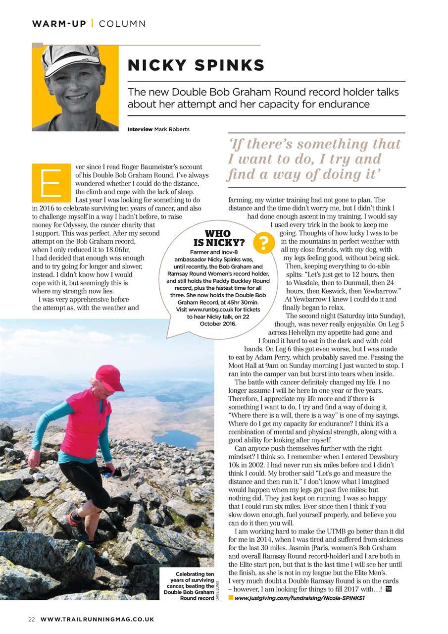 Trail Running Preview Pages